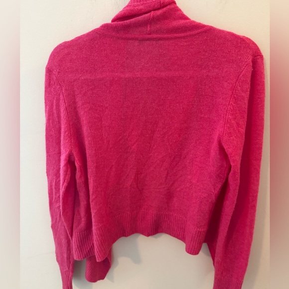 Magaschoni cashmere sweater pink open front size XS or S? - Picture 2 of 7